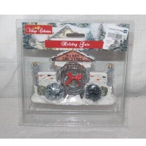 Christmas Tree Shop Village Collection Christmas Village "Holiday Gate"